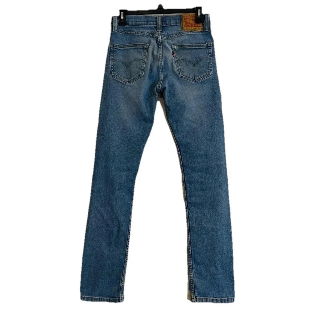 Levis 511 Jeans Mens 29x32 Blue‎ Slim Fit Stretch Denim Tapered Leg Lightweight